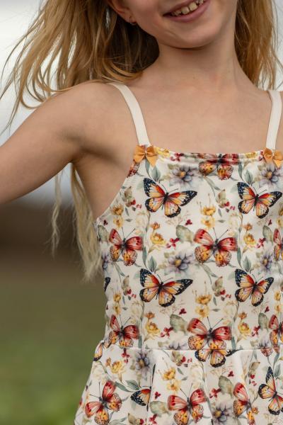 Spring Boho Girls Allover 4 Reststück 1 Meter